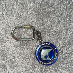 Florida the sunshine state cute keychain